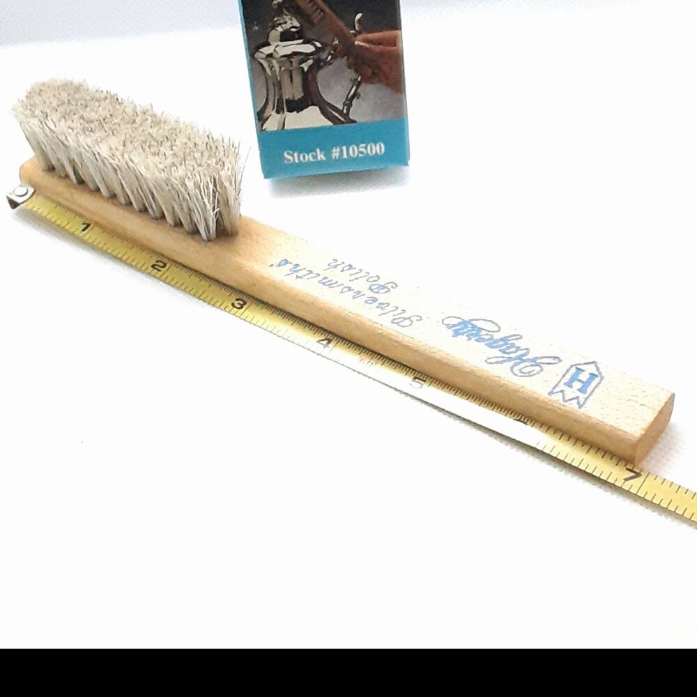 CLOSET SALE!!  NEW Hagerty Horsehair Silver Brush - Picture 5 of 8